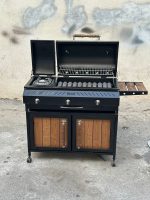 باربیکیو کابینت دار پلوپز دار ۱۰۰ سانتی شرکتی - Image 2