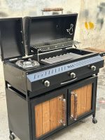 باربیکیو کابینت دار پلوپز دار ۱۰۰ سانتی شرکتی